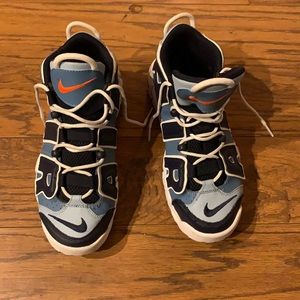 Nike air uptempo blue denim